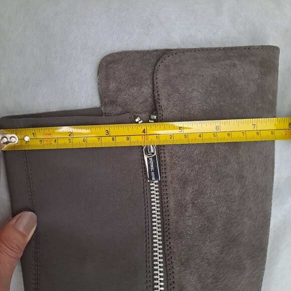 Michael Kors Bromley suede elastic flat riding boots - Picture 12 of 16